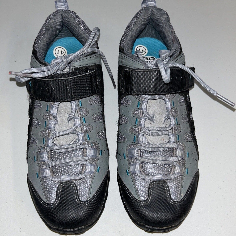 Body Geometry Plush‎ Specialized Bike Shoes Gray Size 10 Tahoe Biking - Picture 2 of 12